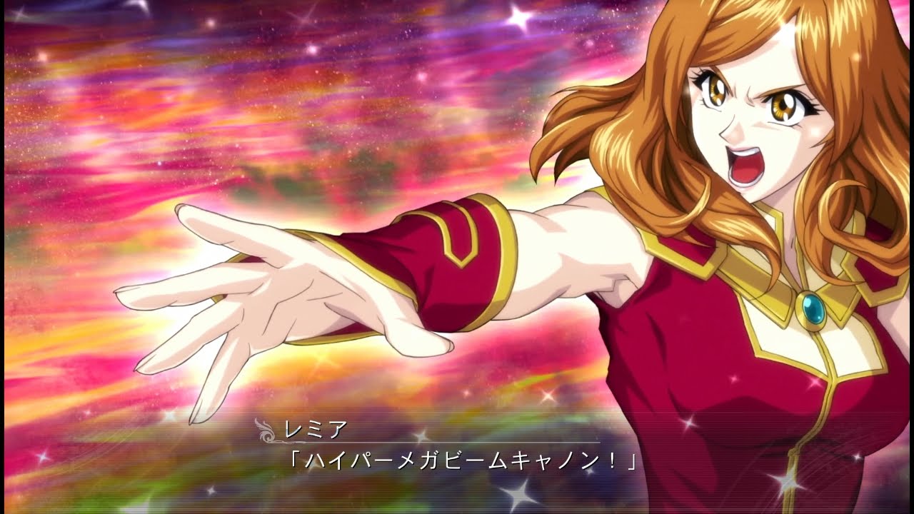 SRW OGS 魔装機神F COTE ガルガーディア All Attacks - YouTube