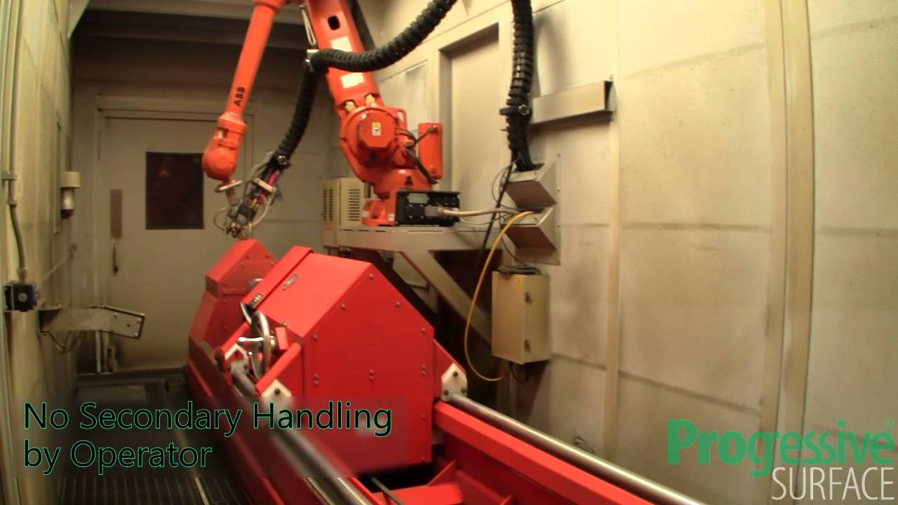 Hydraulic Cylinder Rod Coating System - Progressive Surface