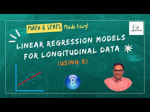Linear Regression for Longitudinal Data Using R. A Simplified Tutorial for Real Insights!
