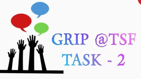 TASK - 2 GRIP @TSF | Data science & Business Analytics