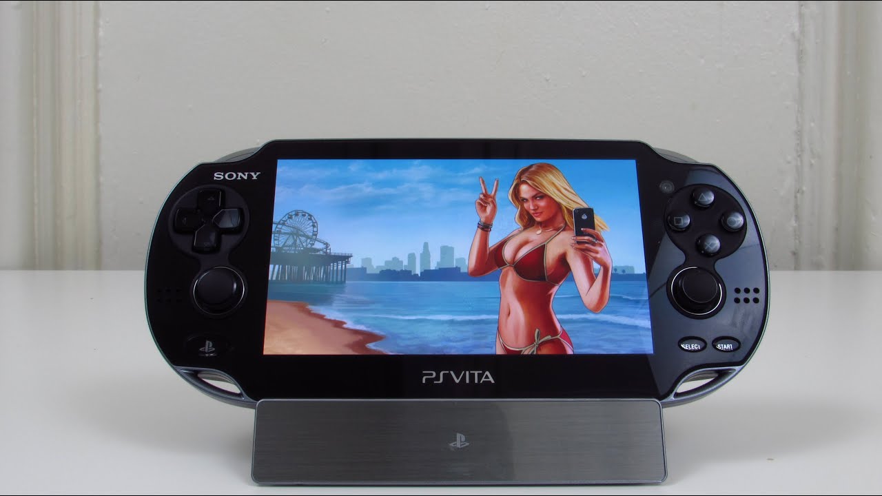 Gta V Playstation Vita Remote Play Gameplay Youtube