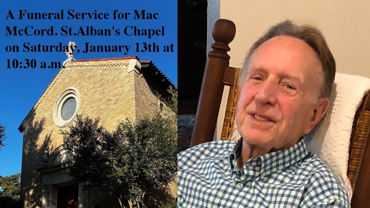 Funeral Service for Mac McCord