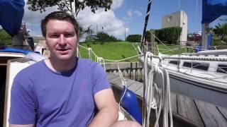 Cape Dory 25D interior refit part 5