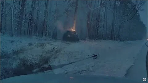 Virginia State Trooper rescues man from burning Tesla