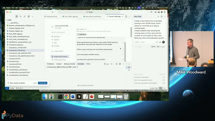 Mike Woodward-Using Cursor (and other AI code gen tools) for data science-PyData Boston 2025