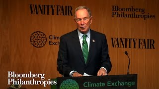 Mike Bloomberg Opens the Bloomberg Vanity Fair Climate Exchange | Bloomberg Philanthropies