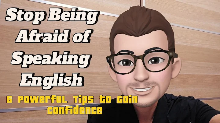 Stop Being Afraid of Speaking English - 6 Tips to Get Confidence #LearnEnglish #EnglishTips #ESL 