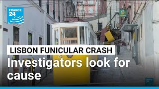 Death toll rises in Lisbon funicular crash as investigators search for a cause • FRANCE 24 English