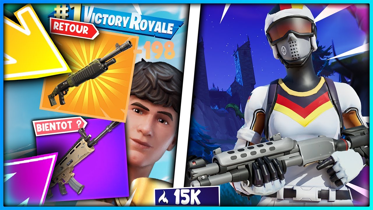 Je découvre la MAJ FORTNITE 20.50 Spas12 + LateGame [Il