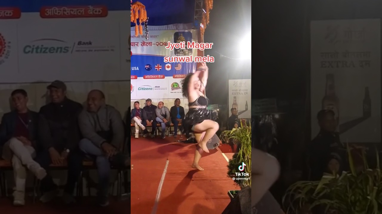 Jyoti Magar stage performance @ Sunawal Mela.