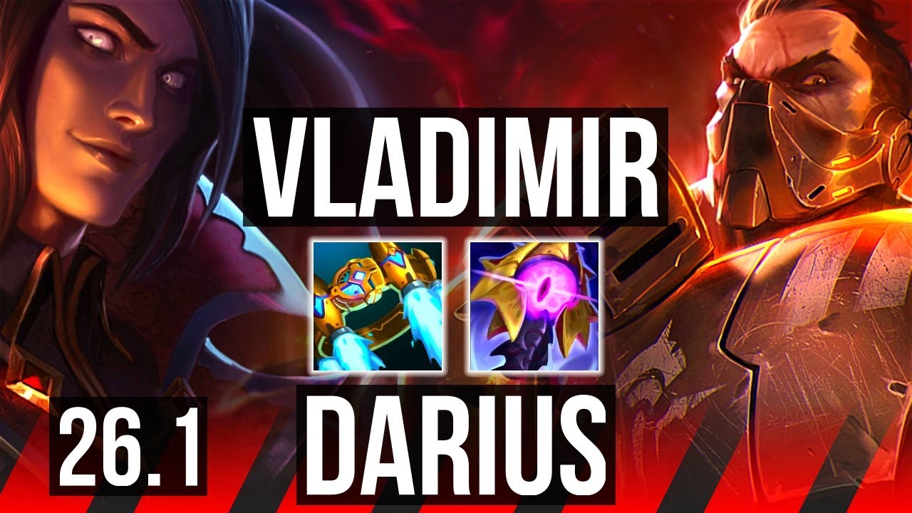 VLADIMIR vs DARIUS (TOP) | KR Master | 26.1