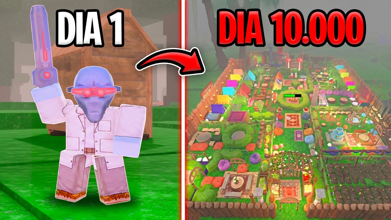 Sobreviví 1000 Días con la CLASE MÁS OP de 99 Noches en el Bosque