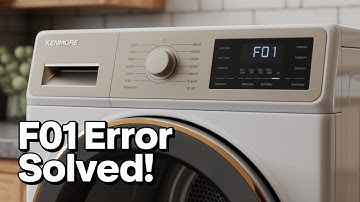 How to fix F01 error code on Kenmore dryer! **PROBLEM SOLVED** (2025)