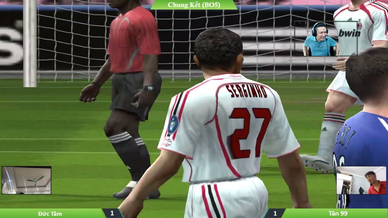 Giải đấu PES-6 Open Cup 2023 Chung Kết game thủ Đức Tâm vs Tân 99 01 10 2023 Trận 3