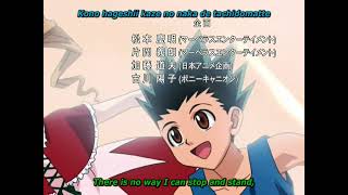 Hunter X Hunter 1999 - Opening 5 [Believe In Tomorrow] + Lyrics
