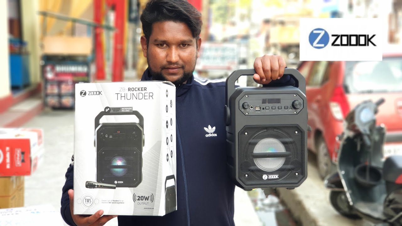 ZOOOK ZB-ROCKER THUNDER UNBOXING REVIEW SOUND TEST ⚡ KARAOKE
