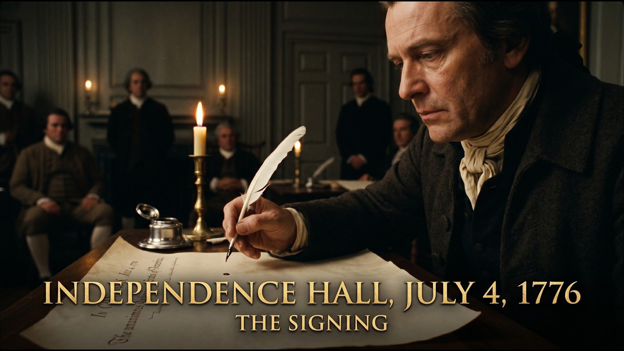 This Is How People Lived Inside Independence Hall on July 4, 1776 | AI Reconstruction