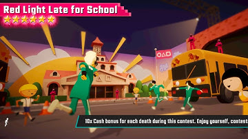 Squid Game: Red Light Late For School Challenge Netflix