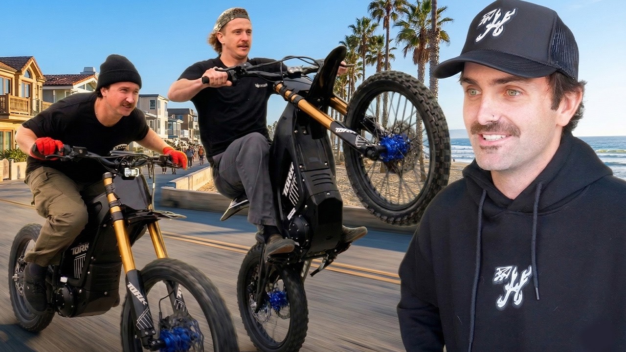 Surprising Buttery Films With His Dream Bike!