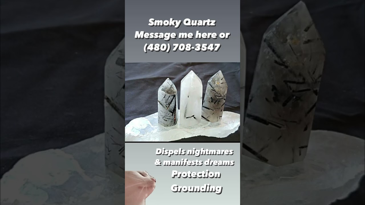 Watch Smoky Quartz for sale 🤍🖤 on YouTube Watch Smoky Quartz for sale 🤍🖤 on YouTube