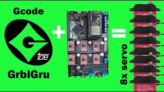 Grbl Servo Dengan Interface GrblGru