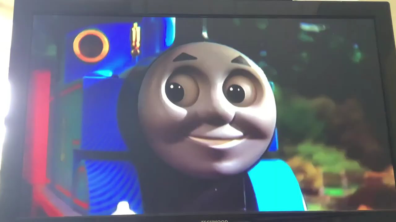 Thomas & Friends Peep Peep Hurray Three Cheers for Thomas UK DVD menu walkthrough