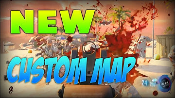 Beach of the Dead Custom Map! - BLACK OPS 3 CUSTOM ZOMBIES