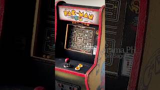Let's make a tiny Pacman Arcade Screen! 🕹️✨ #miniatures #diycrafts #shorts