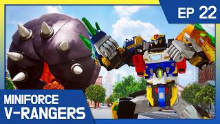 Miniforce V-rangers❇️ Ep.22 Attack Of The Pill Bug Monster!