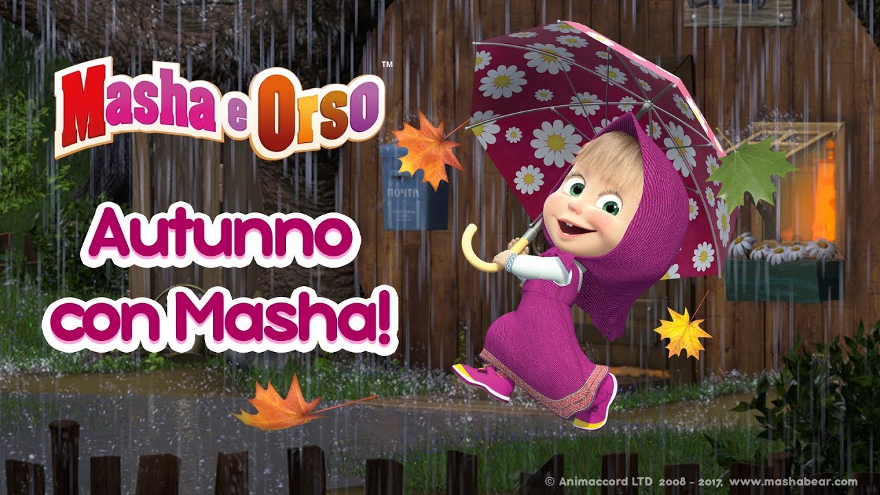Masha e Orso -🍁  Autunno con Masha! 🍂 Collezione dei migliori cartoni autunnali