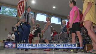 Around 150 people attend Greenville's Memorial Day event