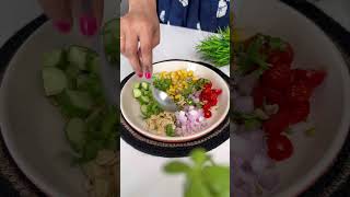 Sprouted Moong Salad | Healthy breakfast recipe | Flavours Of Food