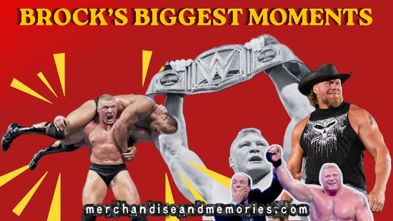 Top 50 Brock Lesnar Moments 