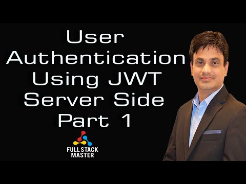 User Authentication Using JWT Server Side Part 1 | 0010-08
