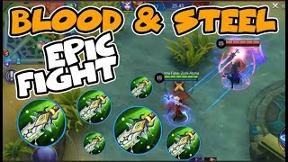 LANCELOT VS ALUCARD FULL BLADE OF DESPAIR | EPIC FIGHT (Mobile Legends)