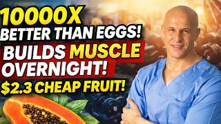 Build Muscle After 75 THIS FRUIT PROTEIN Is 1,000,000x Better Than Eggs! Senior Health Tips