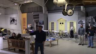 1903 Wright Flyer (replica) and 1913 Deperdussin Monocoque (replica)