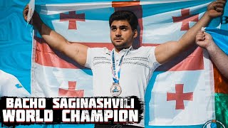 BACHO SAGINASHVILI - Armwrestling World Champion 2023