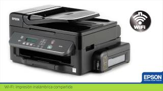 Impresora Multifuncional Monocromática Epson WorkForce M205 - YouTube