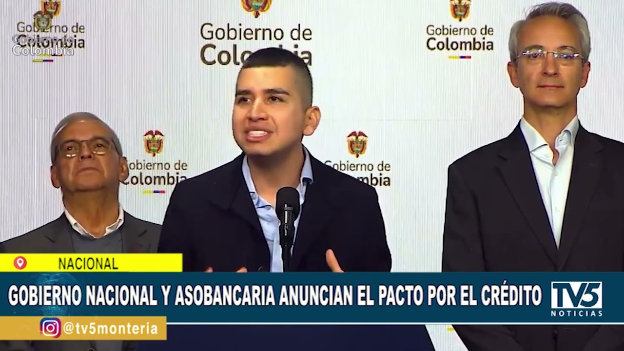 Gobierno Nacional y Asobancaria anuncian el Pacto por el crédito