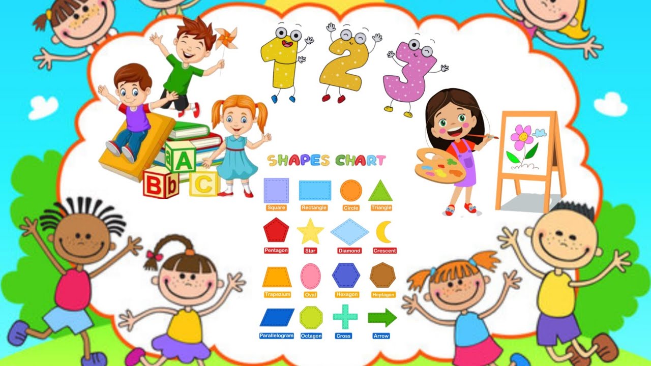 This video helps improve creativity, focus, hand control #easy #learning #shapes #maths #mathematics