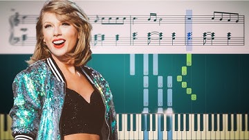 Taylor Swift - the 1 - Piano Tutorial + SHEETS