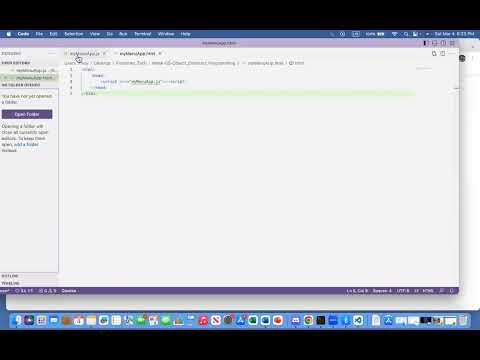 Week 5 coding assignment (Menu App)
