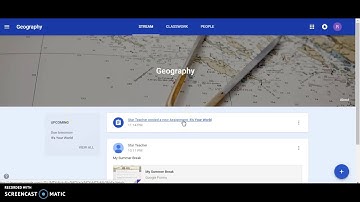 Student Completing an Assignment in Google Classroom