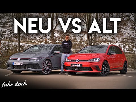 VW GOLF GTI Clubsport 7 vs 8 | DAS ULTIMATIVE DUELL! Review und Fahrbericht | Fahr doch