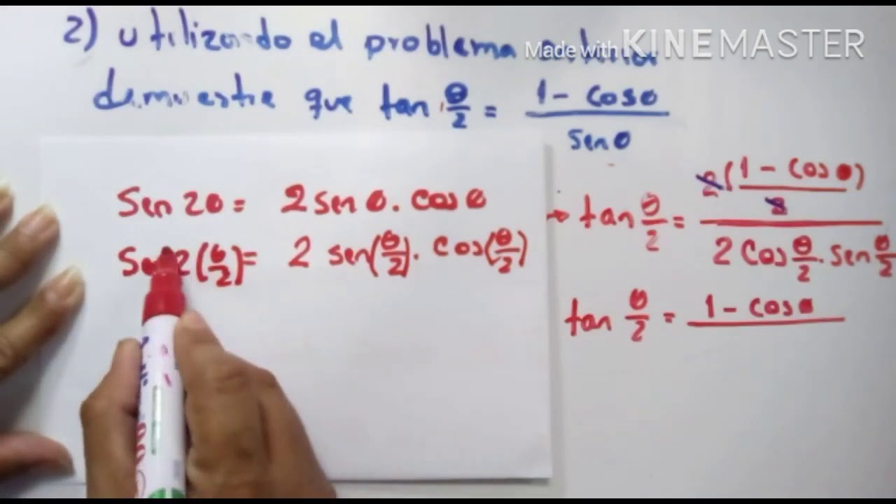 1.6 Ángulos Medios, Ejercicios Resueltos Matemáticas Primer Año - YouTube