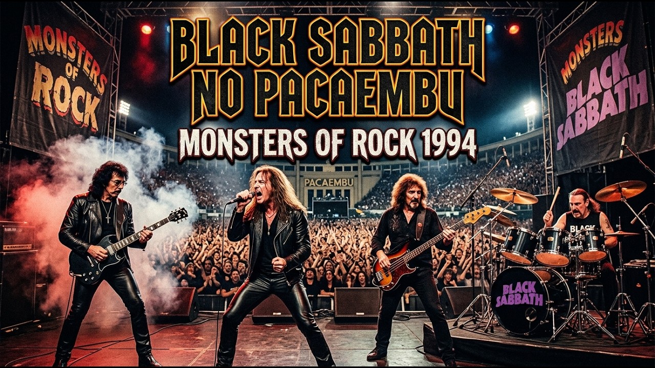 洋楽 Black Sabbath Live & Monsters of Rock Black Sabbath no Monsters of Rock 1994: um show histórico em São
