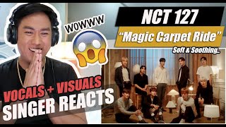 NCT 127 엔시티 127 'Magic Carpet Ride' Track Video #2 | SINGER REACTION