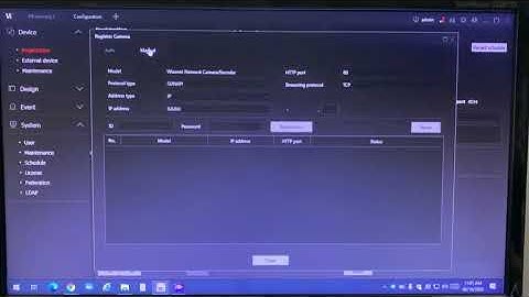 Wisenet SSM, add camera for recording