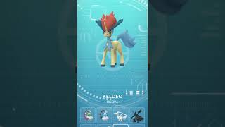 Catching Keldeo in Pokemon Go #pokemon #blowup👍 #cool😎